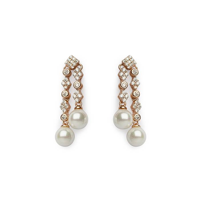 Norose Gold Pearl Elegance Dangler