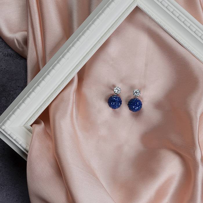 Blue Bulgy Radiance Tops