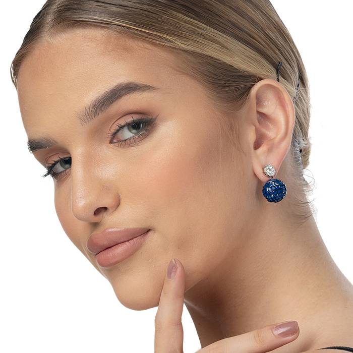 Blue Bulgy Radiance Tops