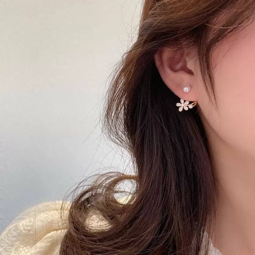 Petal Poise Earrings For Women & Girls : ES12235