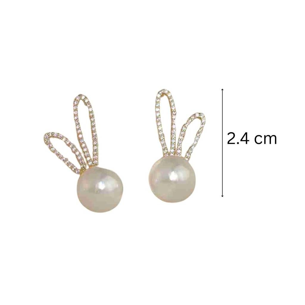 Fairyfrost Pearl Earrings For Women & Girls : ES12247
