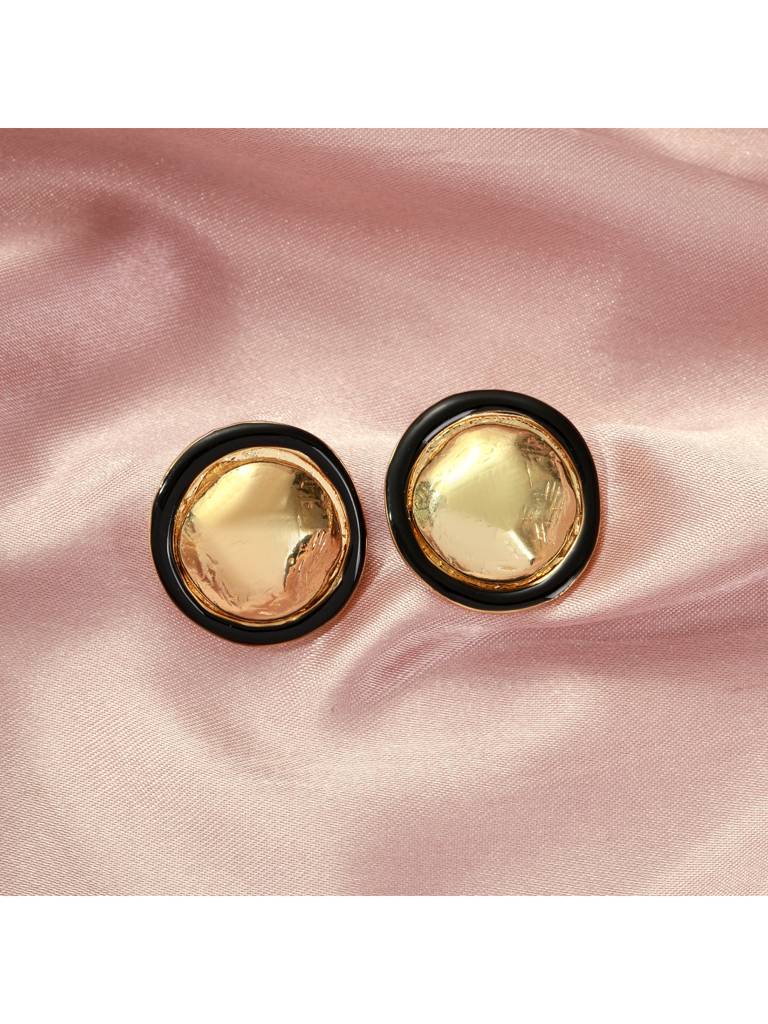 Radiant Majesty Earrings For Women & Girls Jewellery Accessories : ES14427-G-BLK