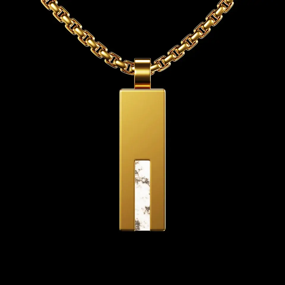 Avant Gilt Locket For Men : ETCH005