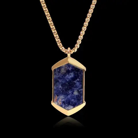 Aquastone Locket For Men : ETCH015