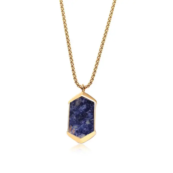 Aquastone Locket For Men : ETCH015