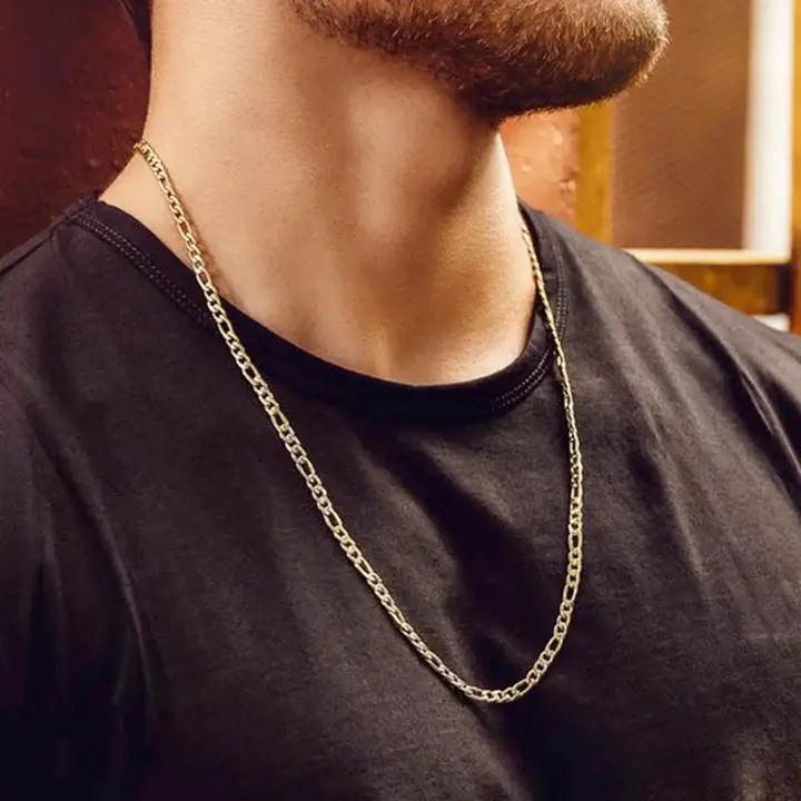 Gold Plated Link Chain : ETCH016