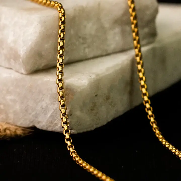 Gold Plated Boa Chain : ETCH017