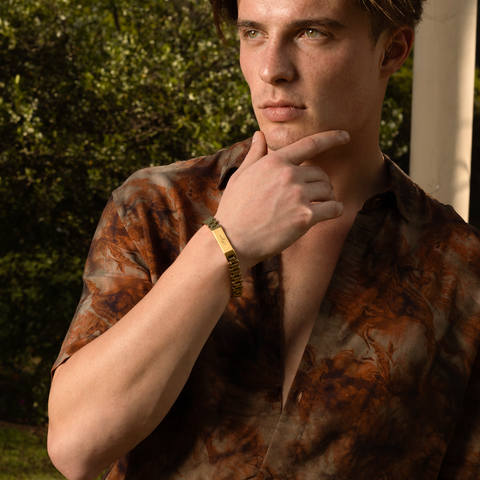 Personalised Stark Bracelet : ETCH052