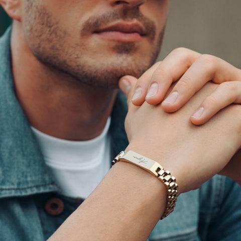 Personalised Stark Bracelet : ETCH052