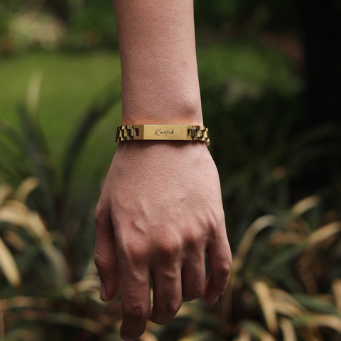 Personalised Stark Bracelet : ETCH052