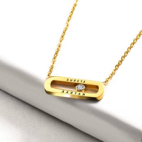 Personalised Eternal Pendant : ETCH071