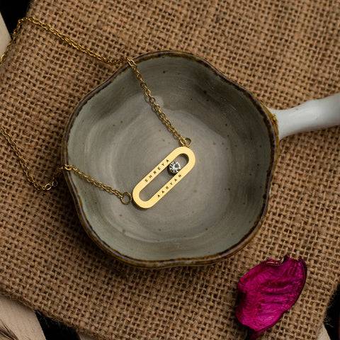 Personalised Eternal Pendant : ETCH071
