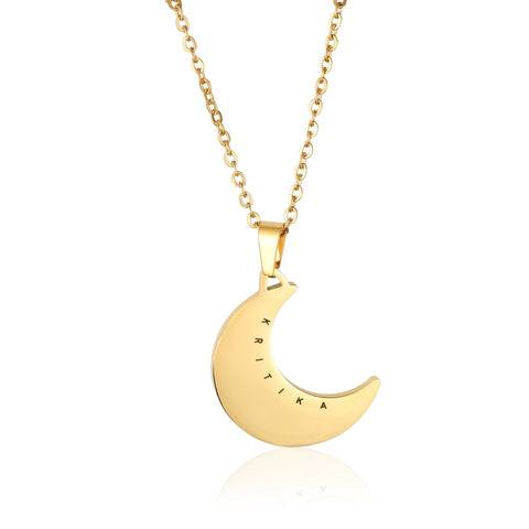 Shape Of Moon Pendant : ETCH074
