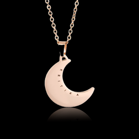 Shape Of Moon Pendant : ETCH074
