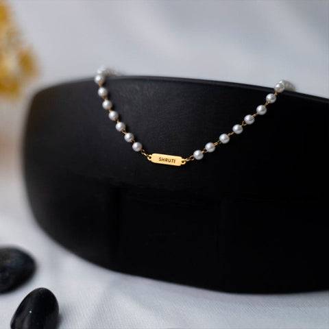 Personalised Choker Necklace : ETCH077
