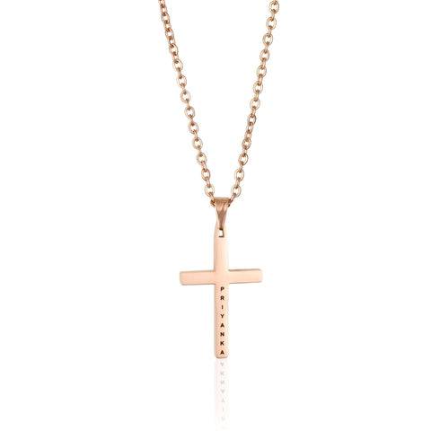 Shape Of Cross Pendant : ETCH079