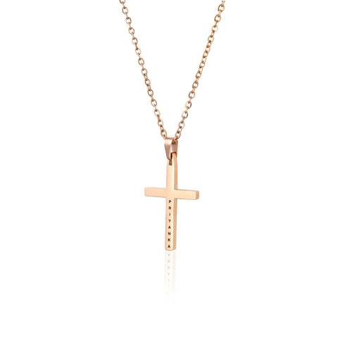 Shape Of Cross Pendant : ETCH079