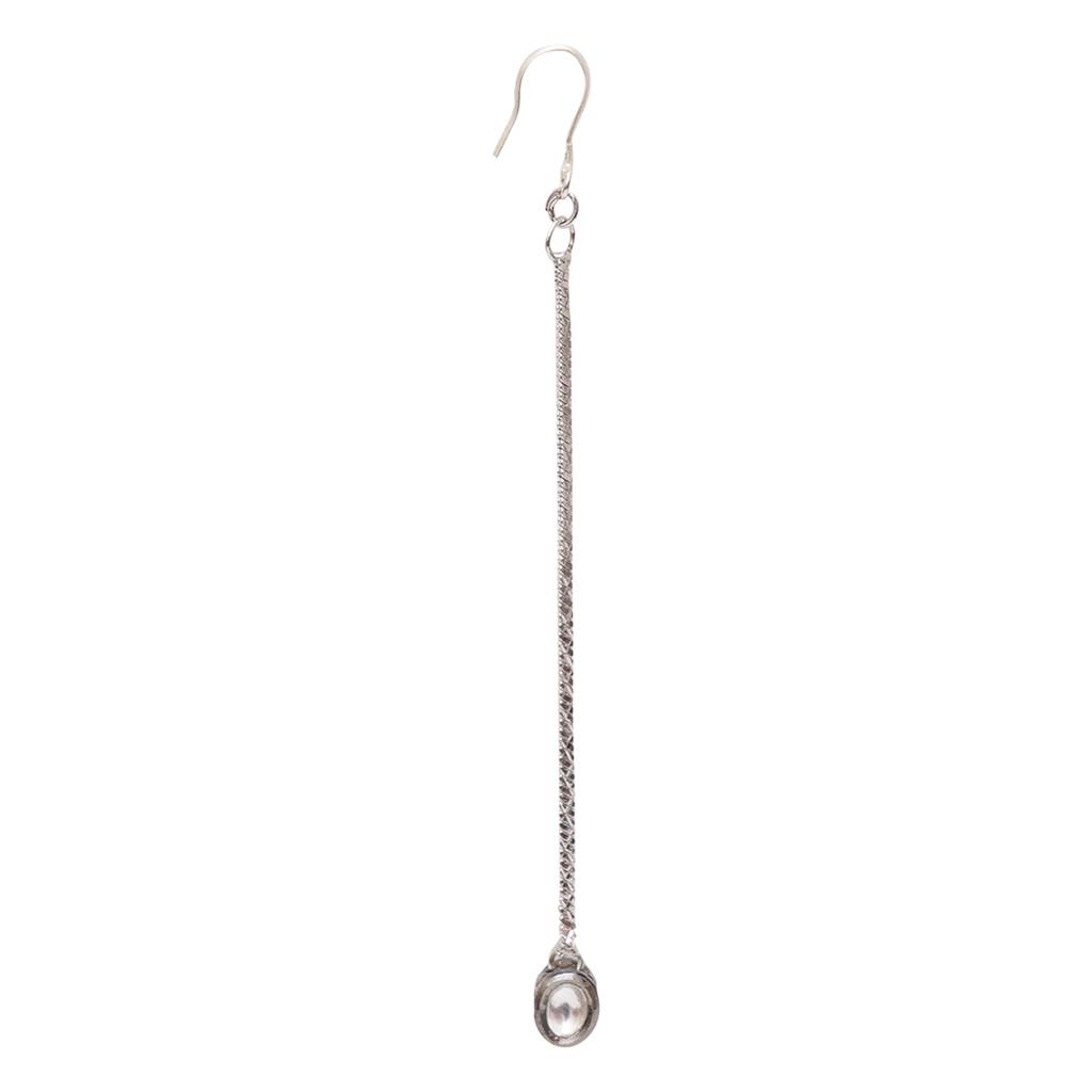 Silver Kundan Maang Tikka : RRKDEC22-36