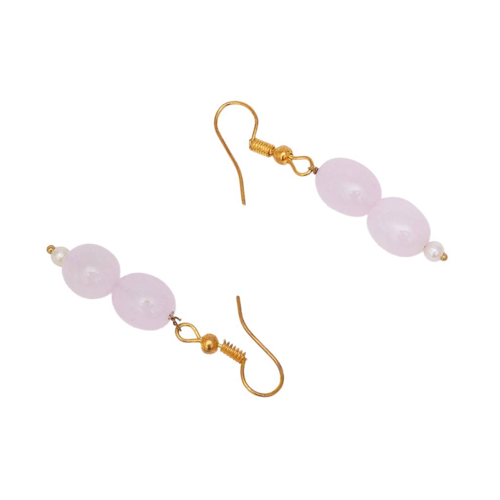 Pink Stone Earrings : RRKDEC22-10