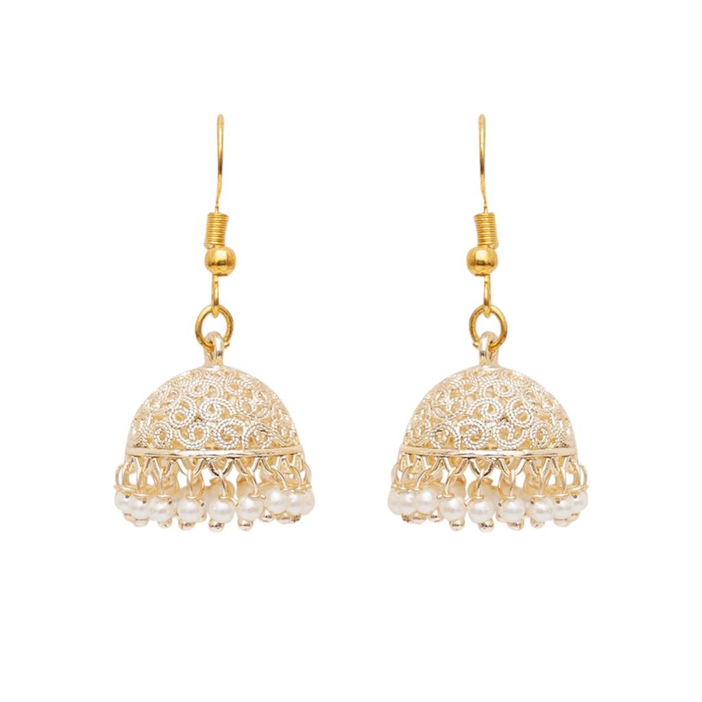 Jaalidar Golden Jhumki : RRKDEC22-8