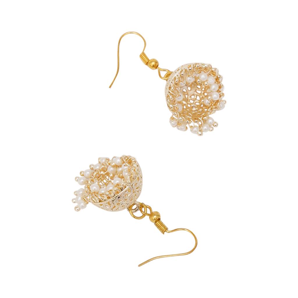 Jaalidar Golden Jhumki : RRKDEC22-8
