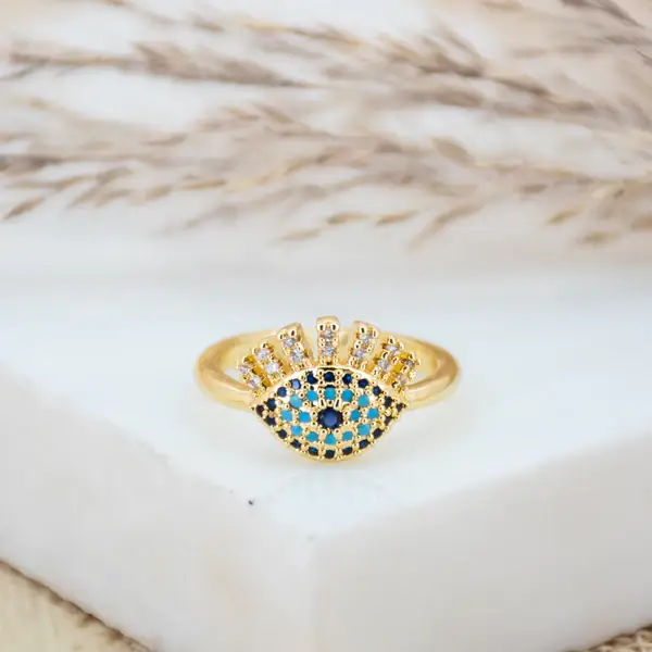 Evil Eye Lash Ring