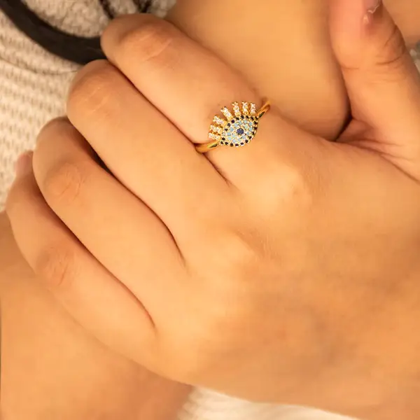 Evil Eye Lash Ring