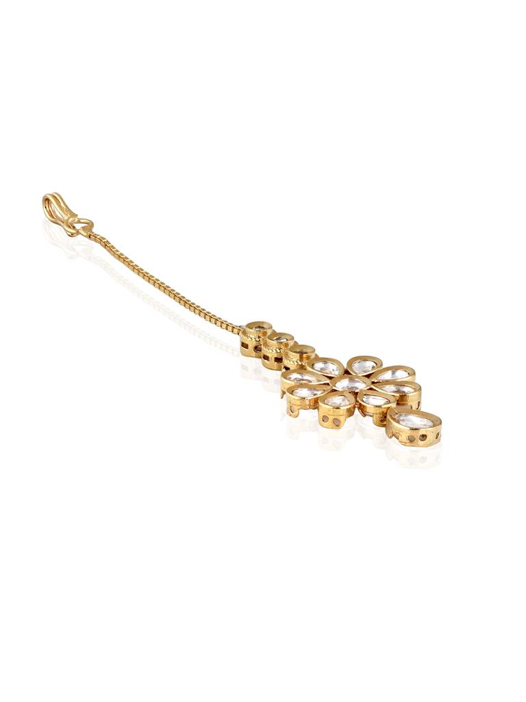 Miera Kundan And Gold Maang Teeka : FAE16