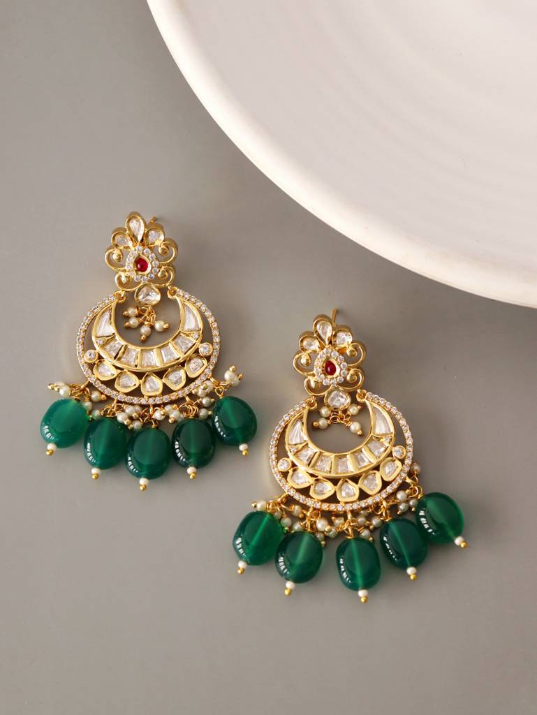 Meira Emerald Green Chaandbalis : FEE238