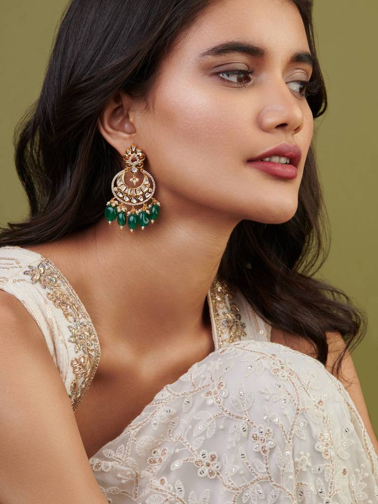 Meira Emerald Green Chaandbalis : FEE238