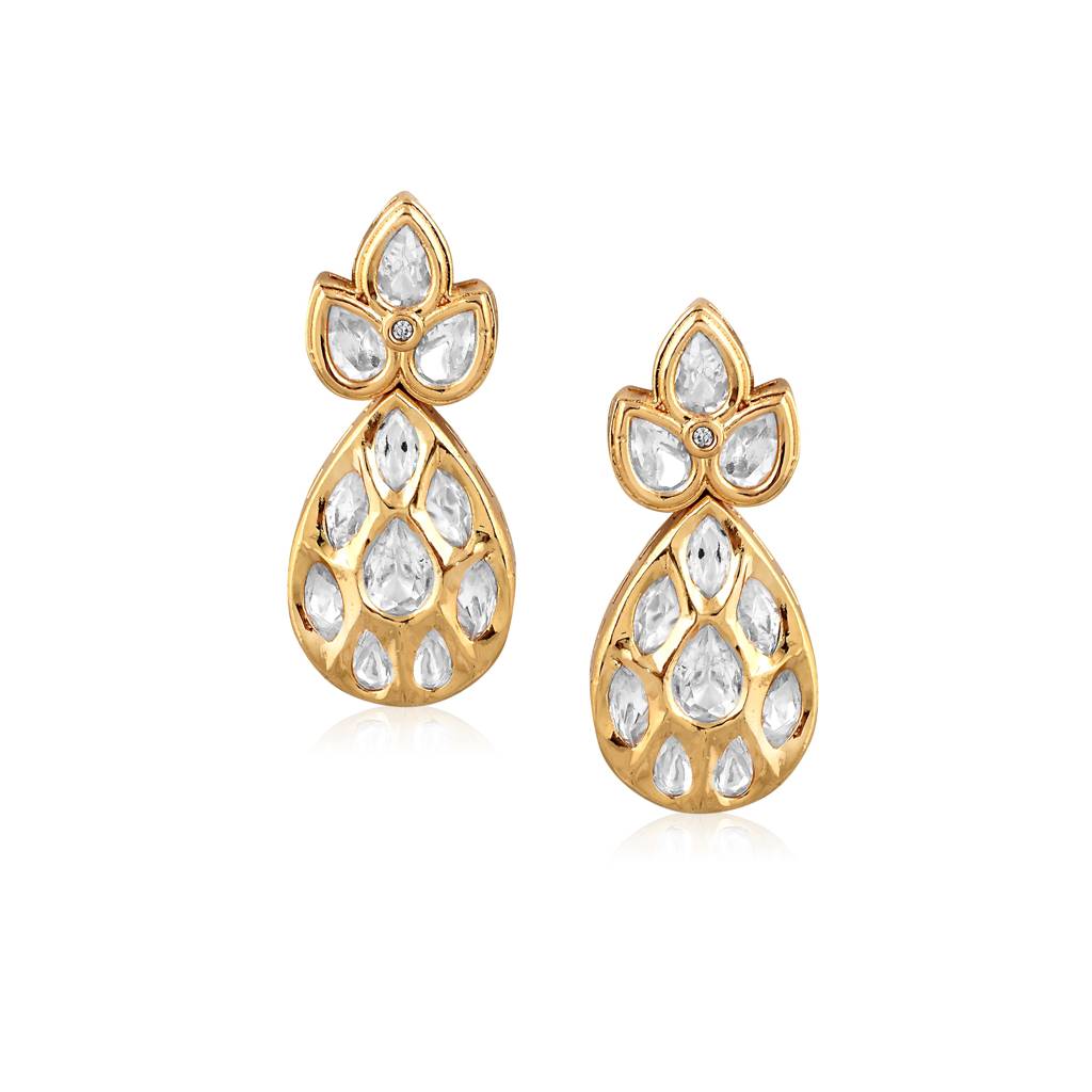 Meira Drop Of Love Minimal Earrings : FEE246