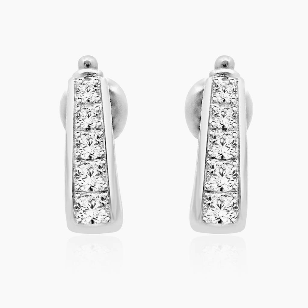 Beaella 0.88Ct Moissanite Bali Earrings : FER0235M