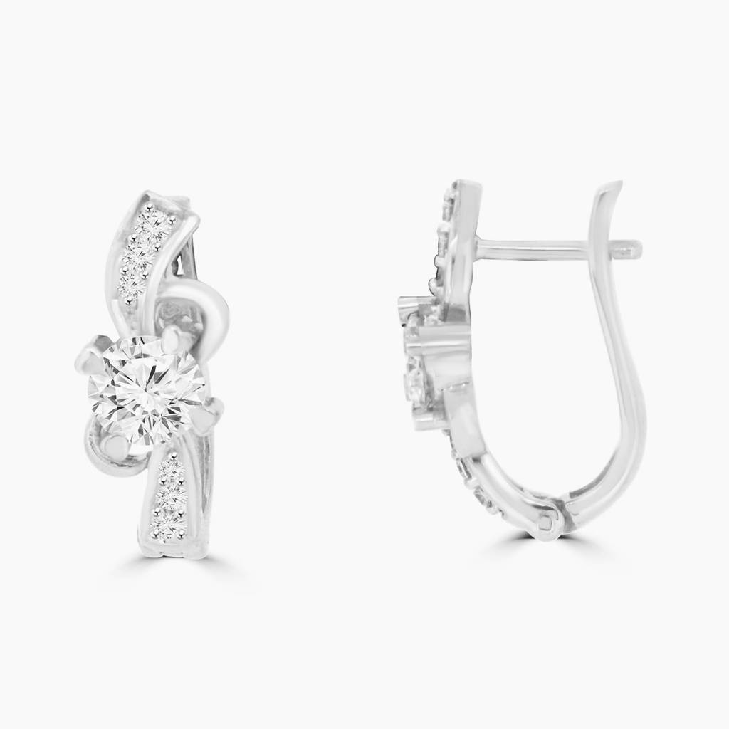 Bealia 0.78Ct Moissanite Bali Earrings : FER0525M