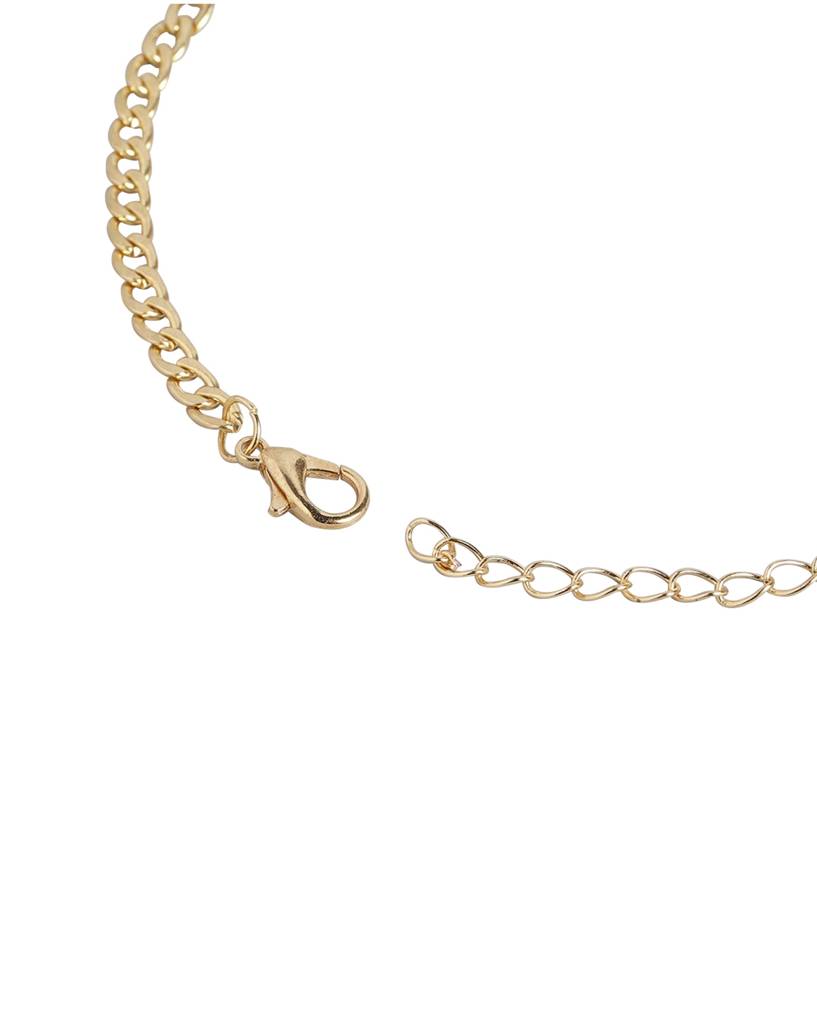 Carlton London Set Of 3 Gold-Toned Anklet : FJA3535