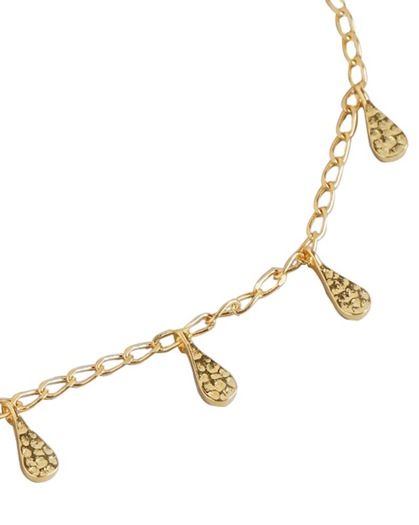 Women Gold-Plated Charm Bracelet : FJB4526