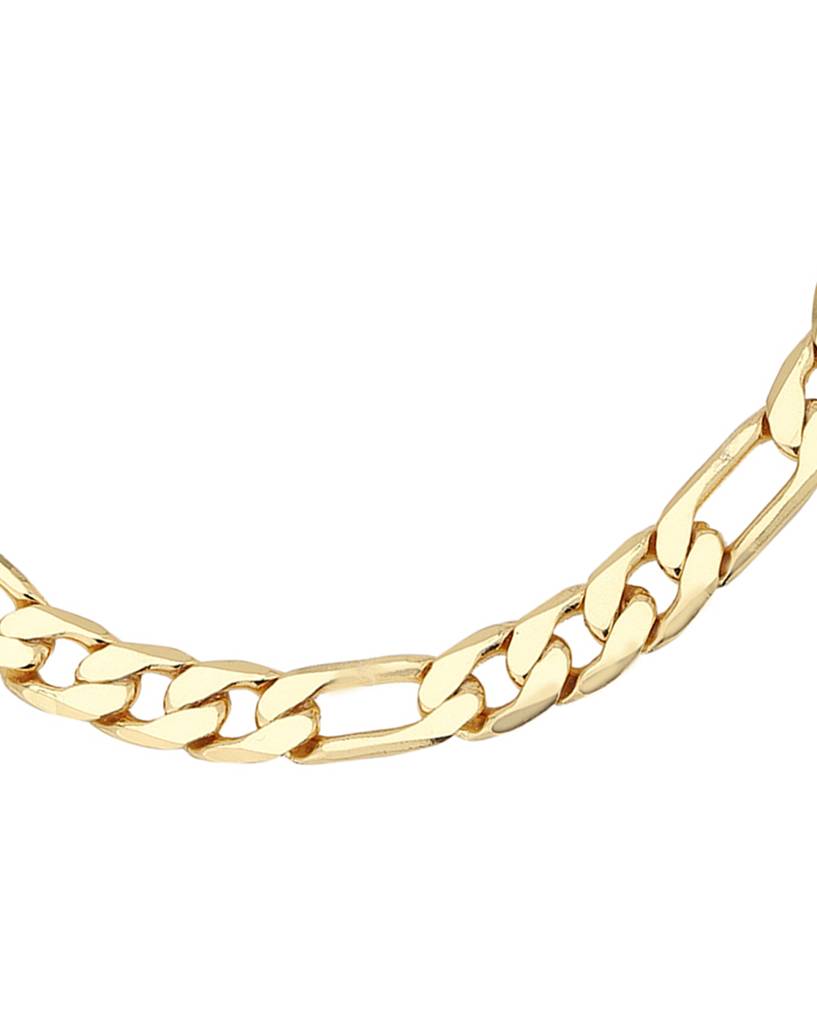 Men Brass 18K Gold-Plated Link Bracelet With Gift Card : FJCB4107