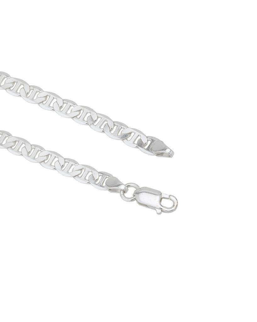 Men Brass Silver-Plated Chain : FJCN4108