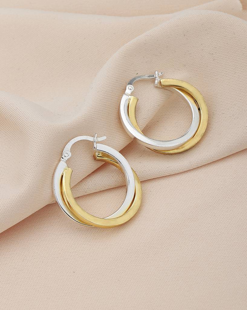 Circular Hoop Earrings : FJE3995