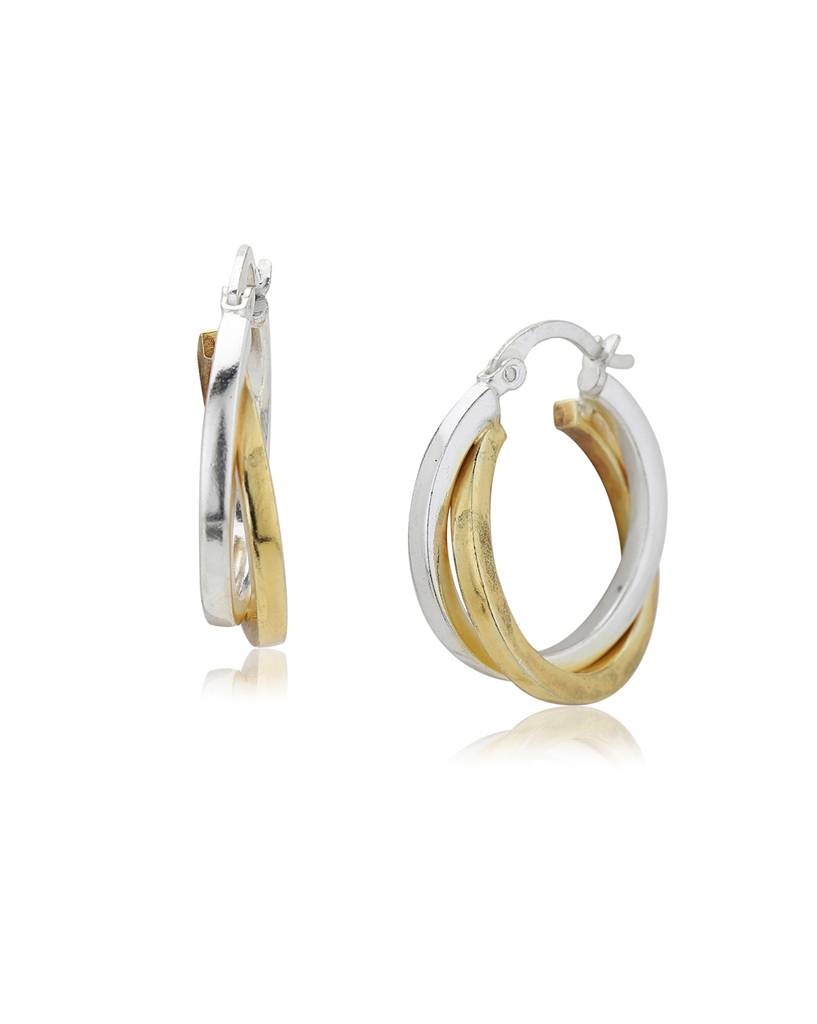 Circular Hoop Earrings : FJE3995