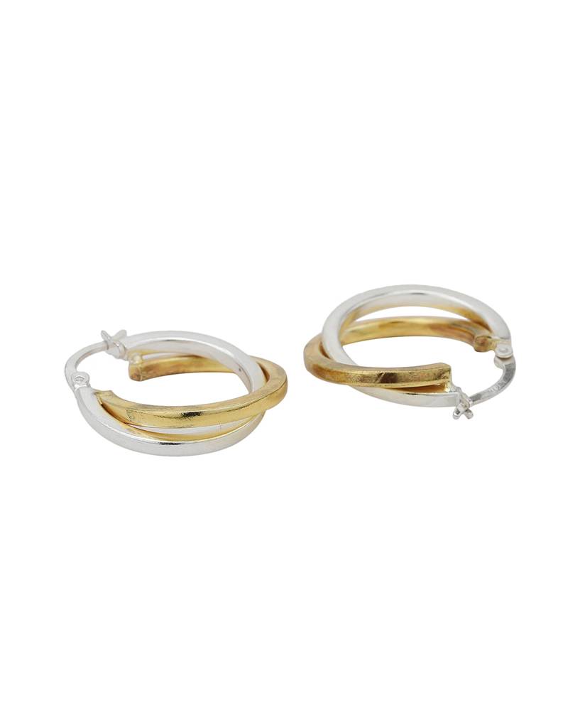 Circular Hoop Earrings : FJE3995