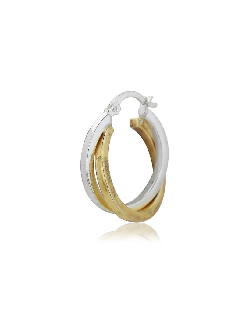 Circular Hoop Earrings : FJE3995