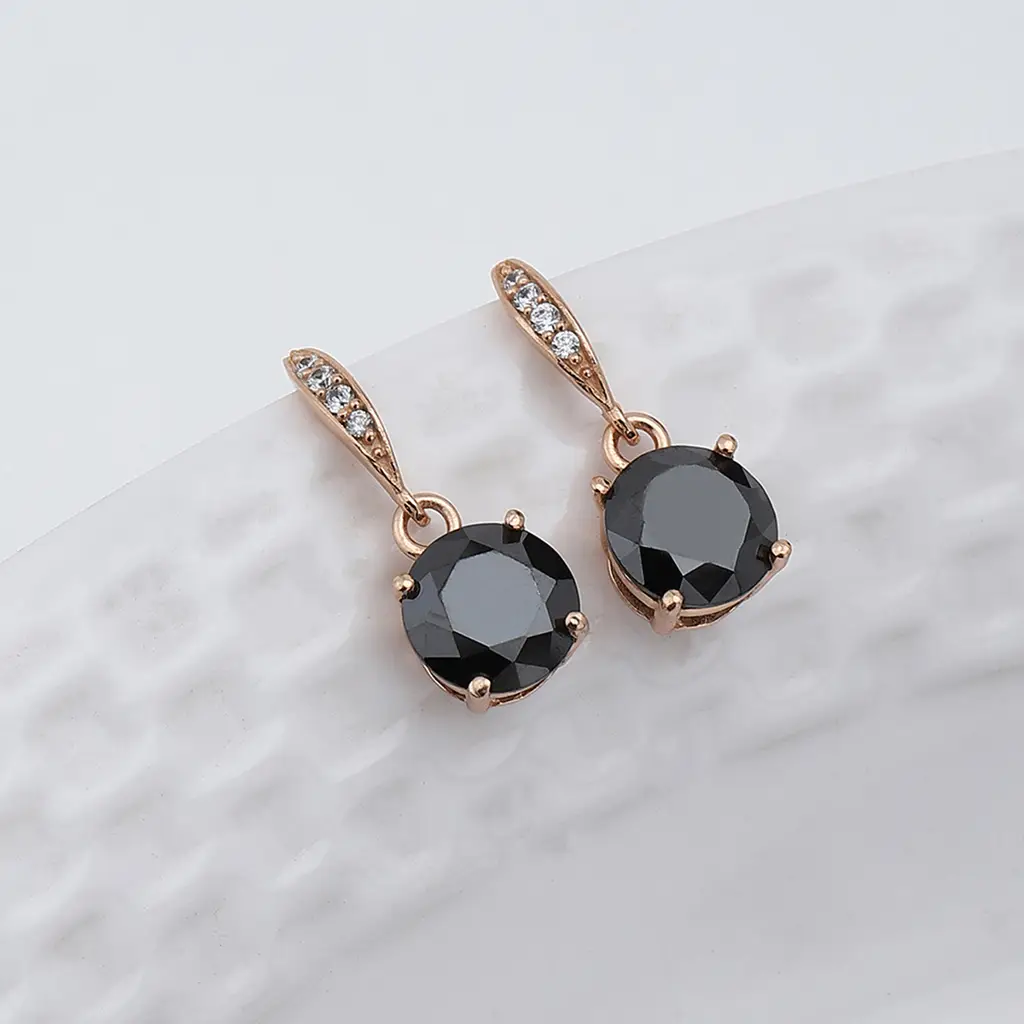 Circular Drop Earrings
