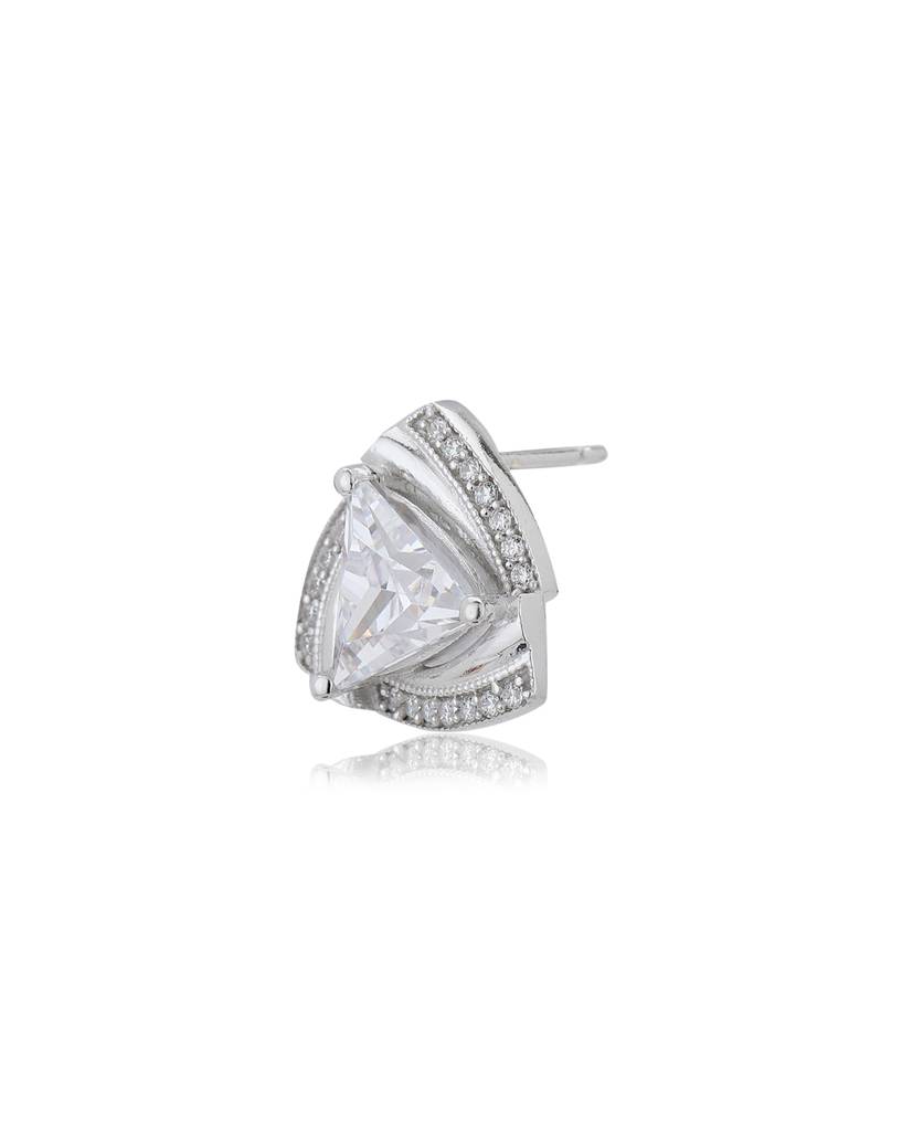 Triangular Studs Earrings : FJE4064