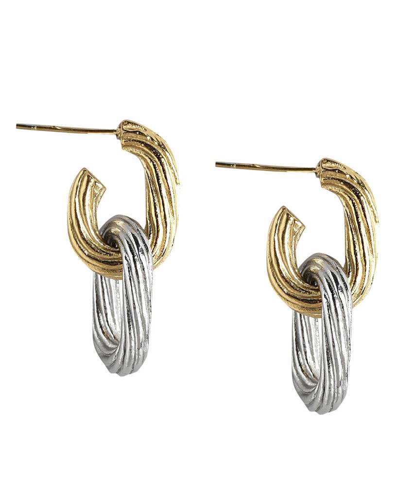 Carlton London Women Gold-Plated Drop Earrings : FJE4430