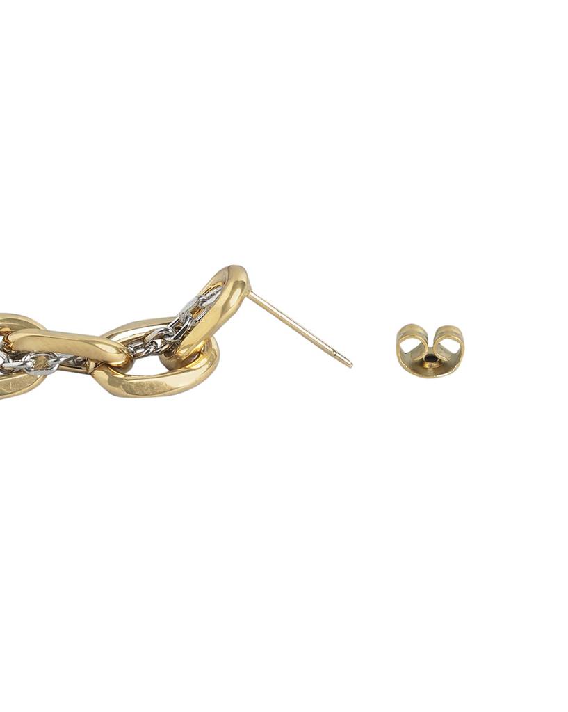 Carlton London Gold-Plated Pearl Studded Drop Earrings : FJE4435