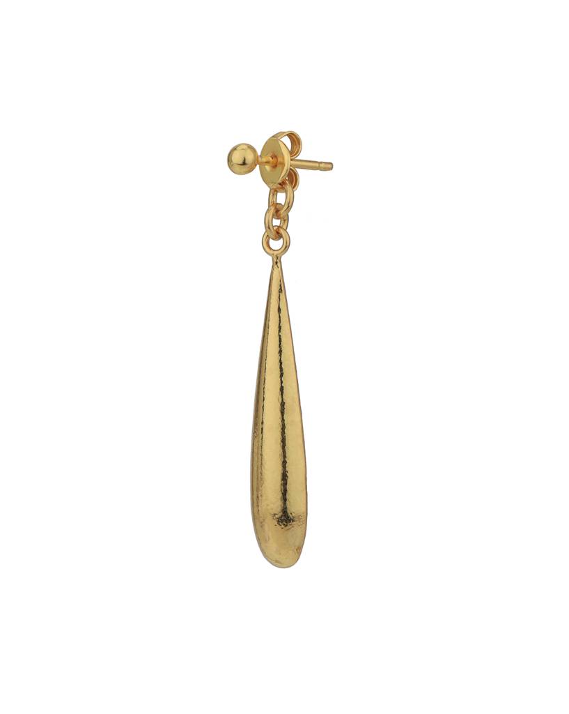 Carlton London 18Kt Gold--Plated Teardrop Shaped Drop Earrings : FJE4990
