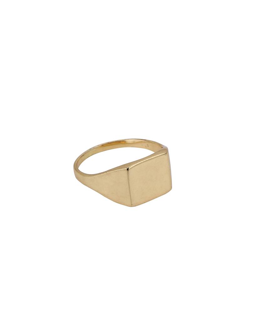 Carlton London Men Brass Rhodium-Plated Finger Ring : FJGR4250