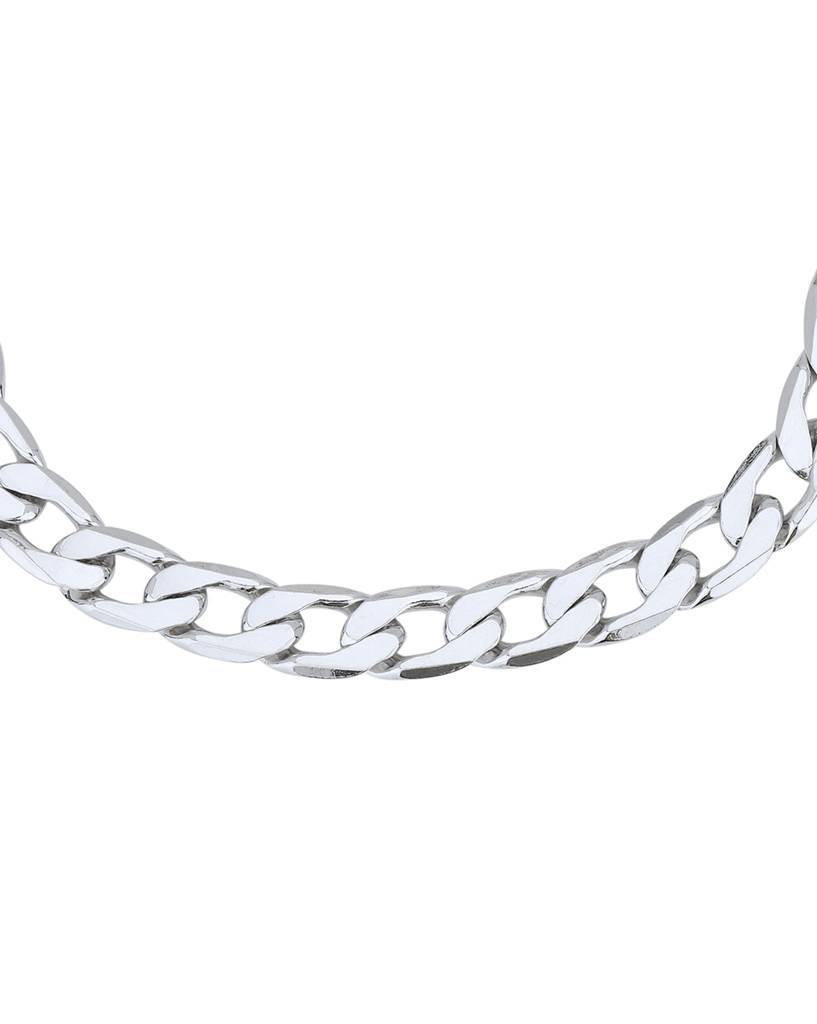 Men Rhodium-Plated Link Bracelet : FJMB4816