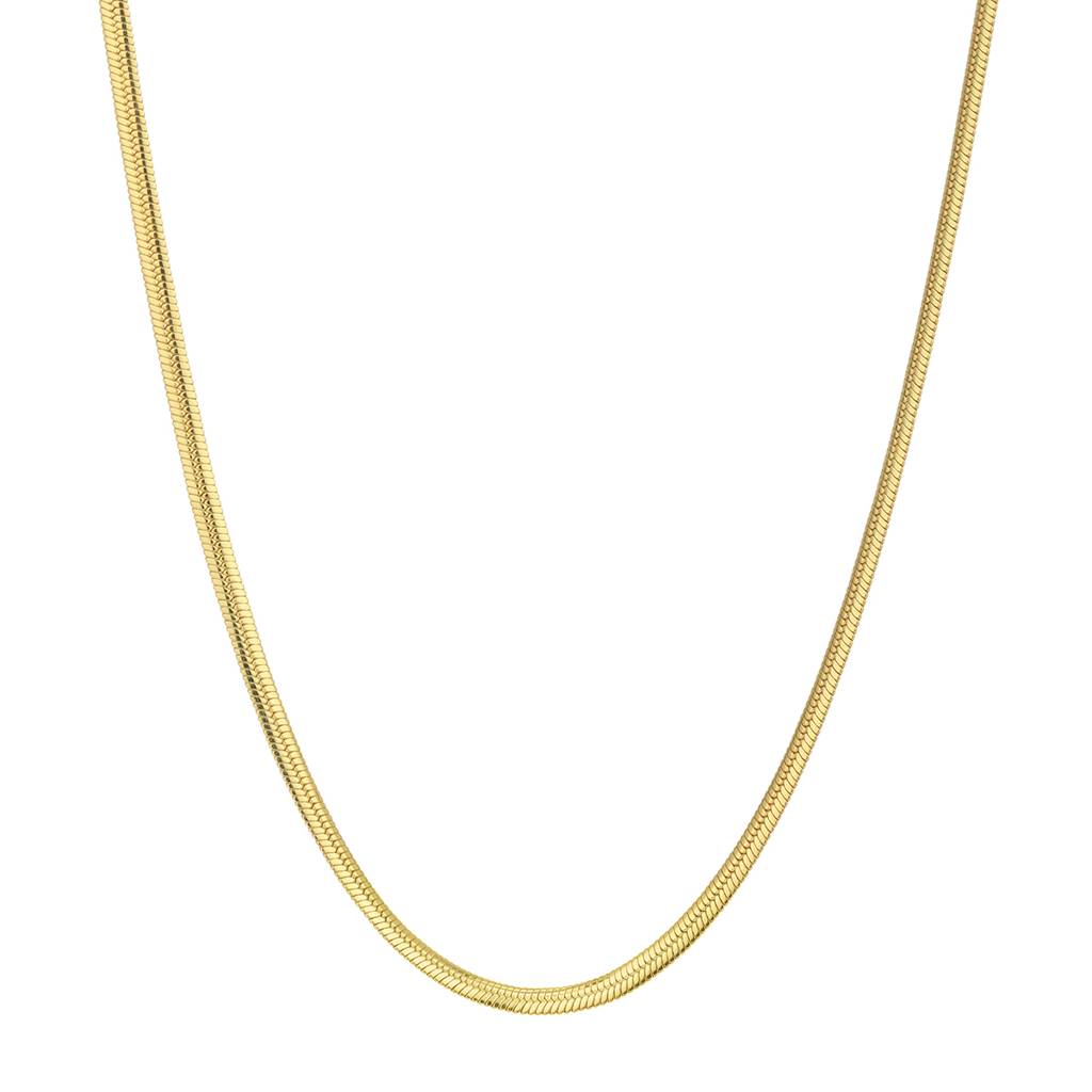 18Kt Gold Plated Fancy Chain : FJMN4818