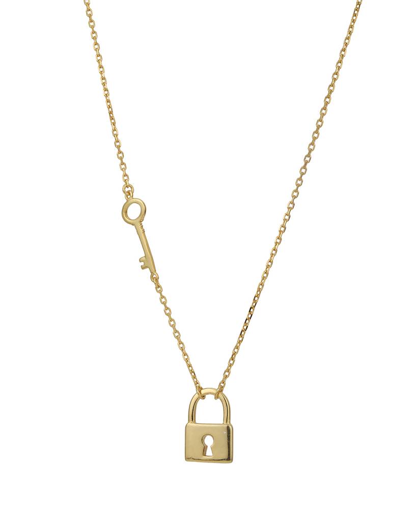 Carlton London Gold-Plated Brassnecklace : FJN3773